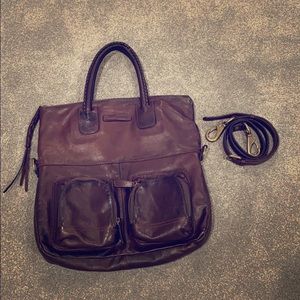 Frye leather convertible crossbody/satchel